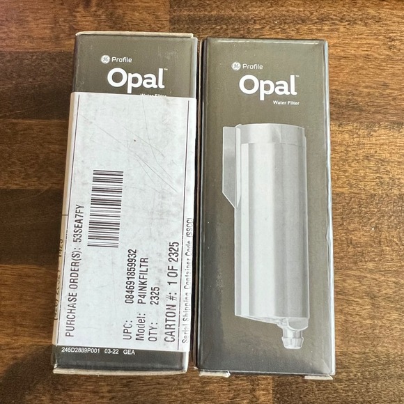 GE Profile Opal Ice Maker Water Filter set of 2 - Picture 1 of 3